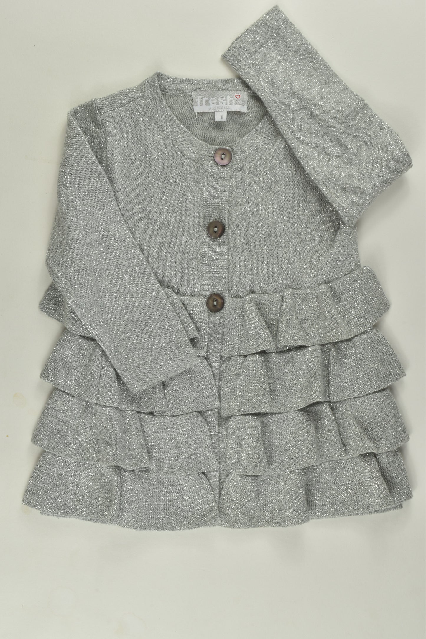 Fresh Baked Australia Size 1 Metallic Cardigan