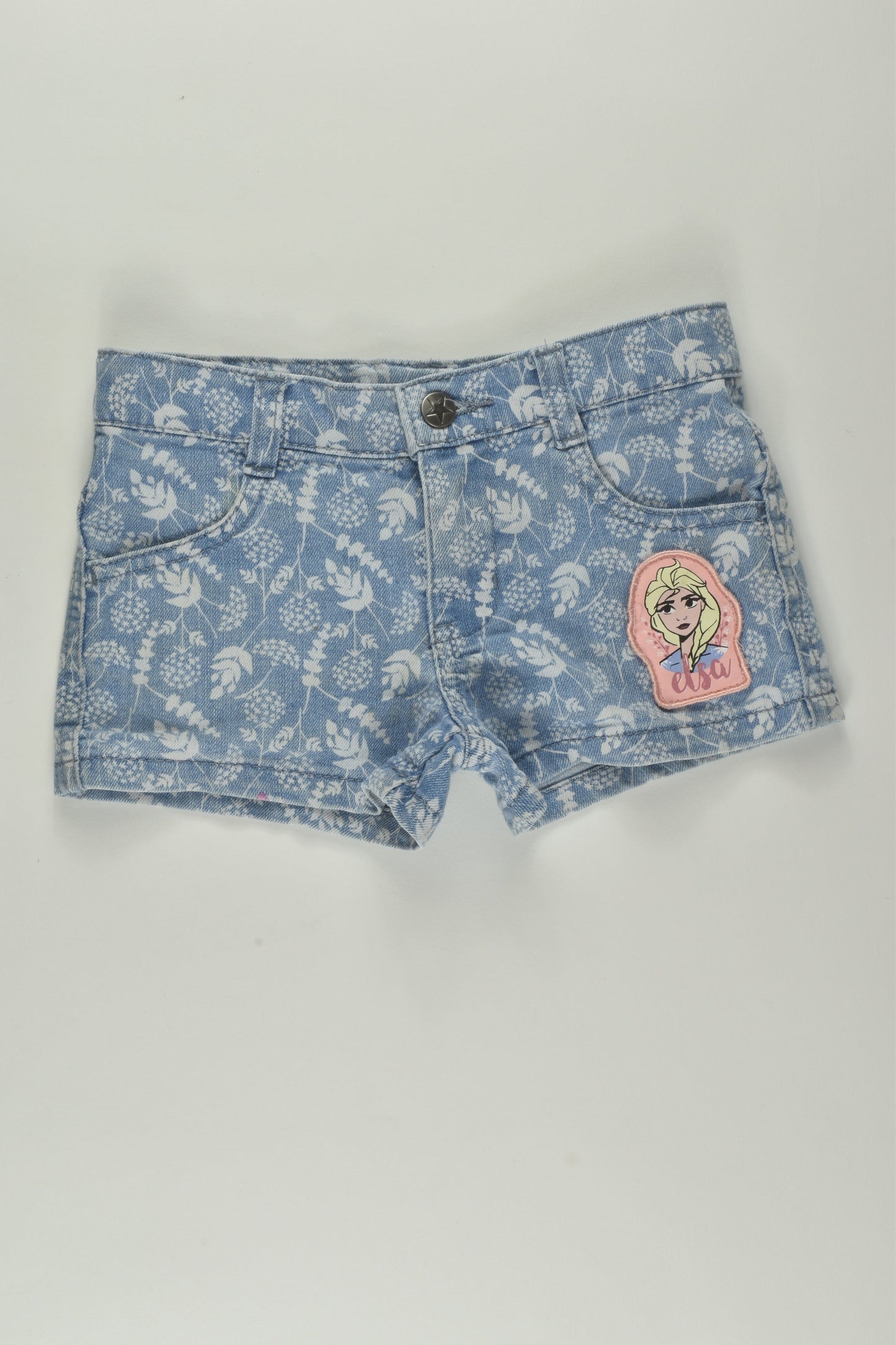 Frozen Size 3 Elsa Denim Shorts
