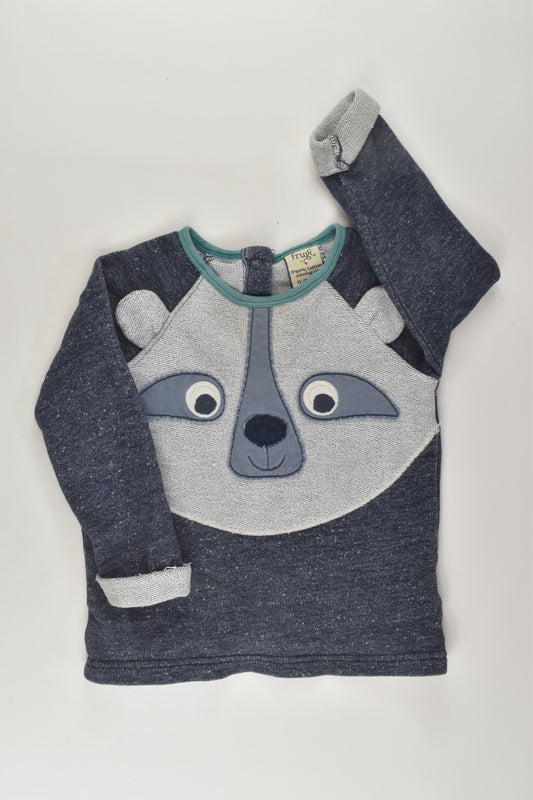 Frugi Size 1 Bear Sweater