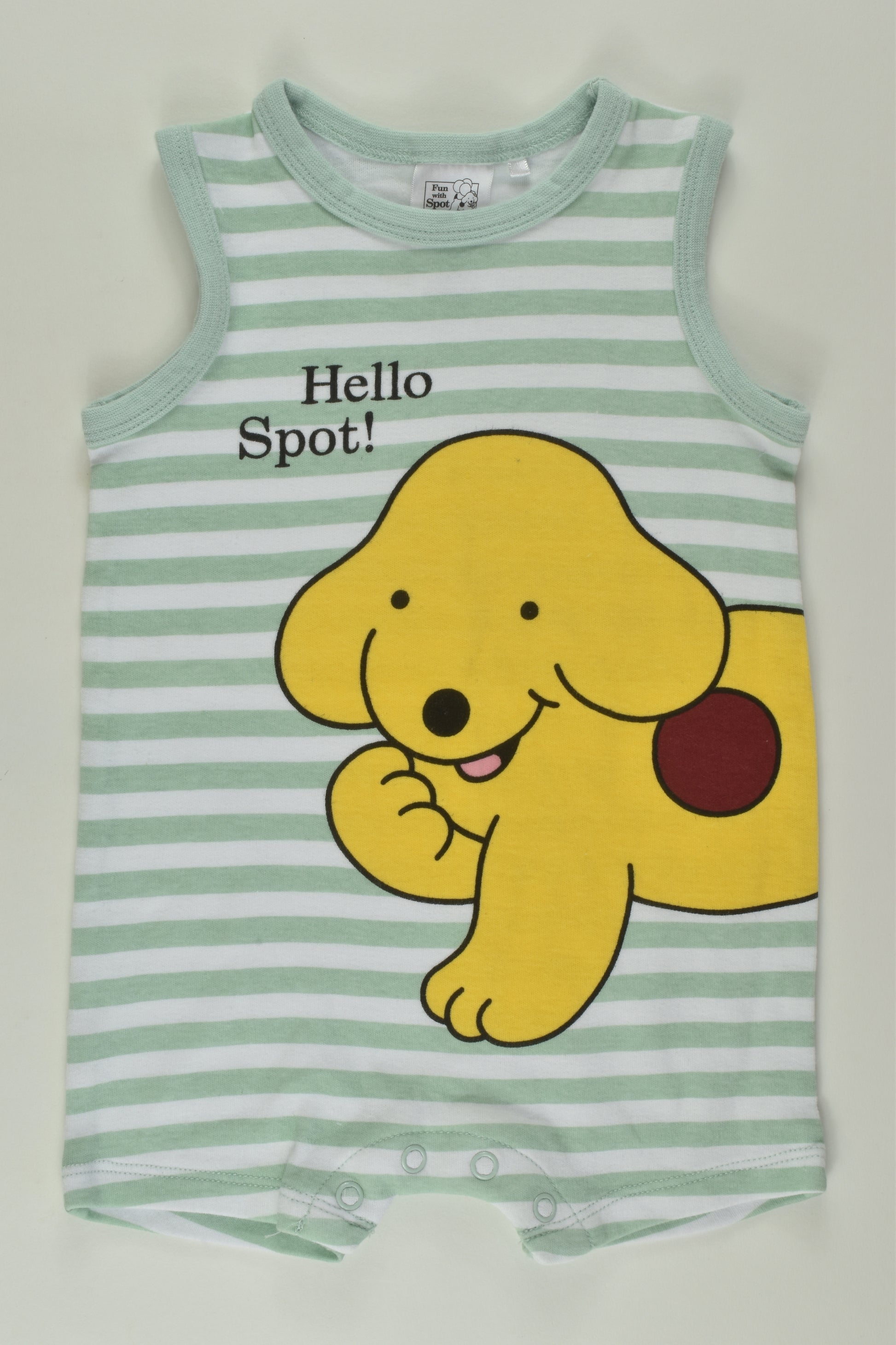 Fun with Spot Size 0 Short Romper