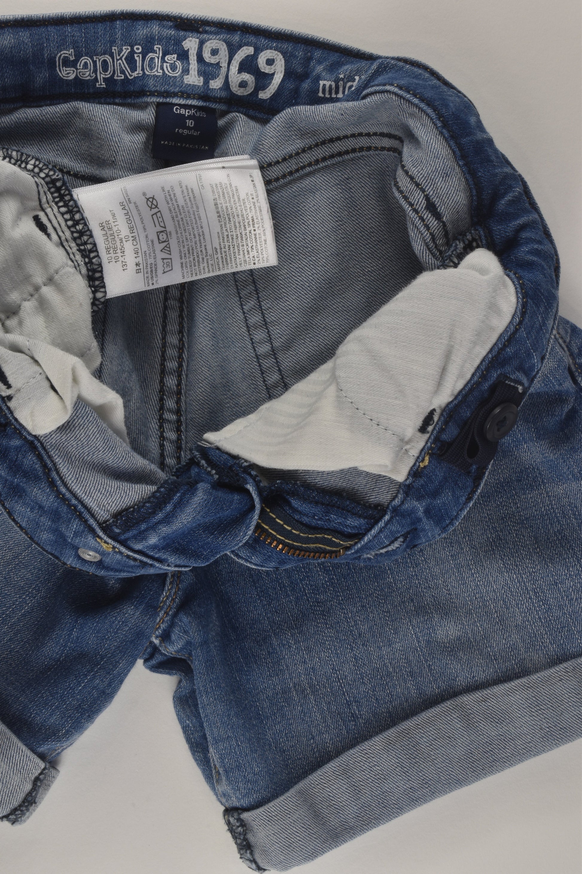 Gap Kids Size 10 Stretchy Denim Shorts