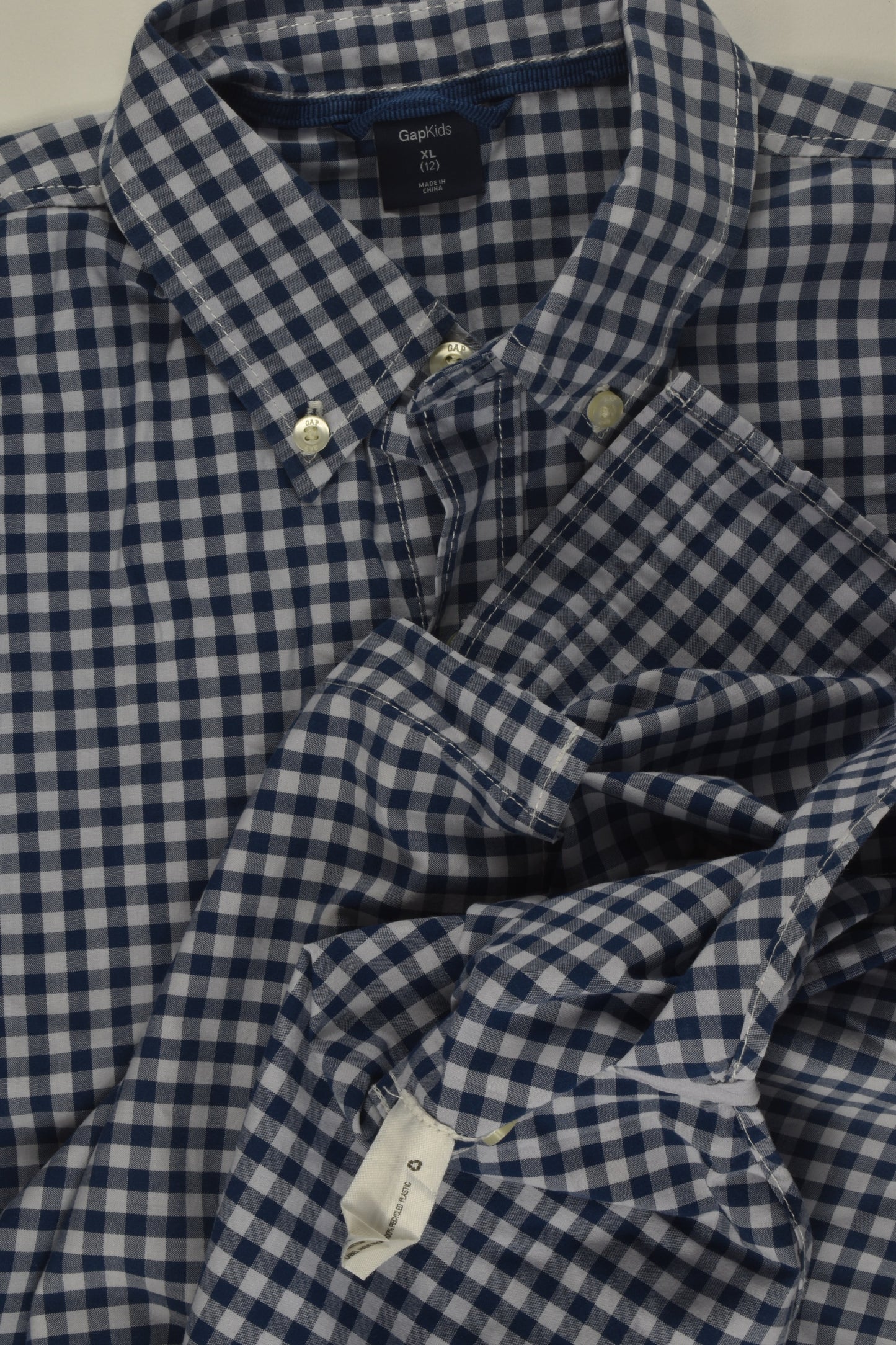 Gap Kids Size 12 Ckecked Shirt