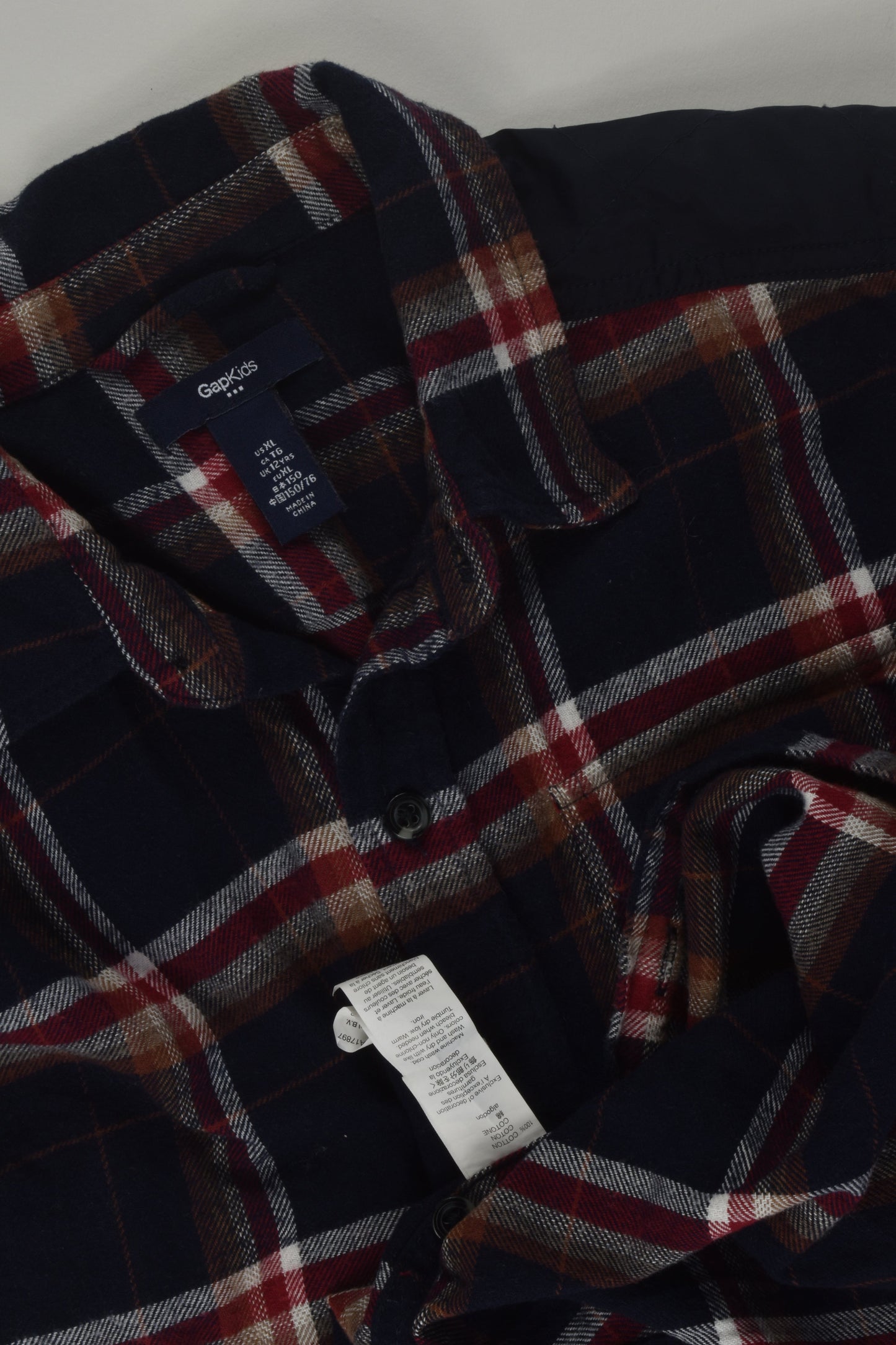 Gap Kids Size 12 Flannel Shirt