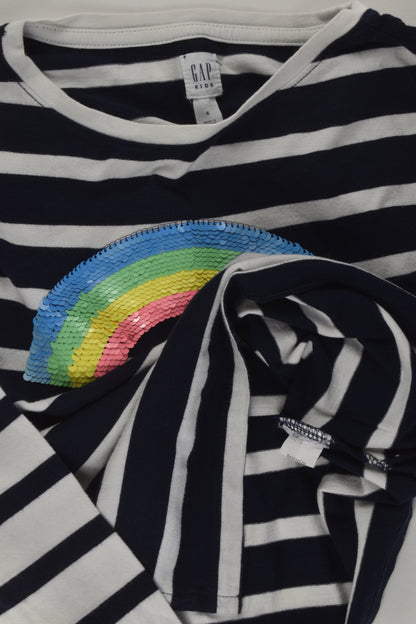 Gap Kids Size 6-7 Reversible Sequins Rainbow Top