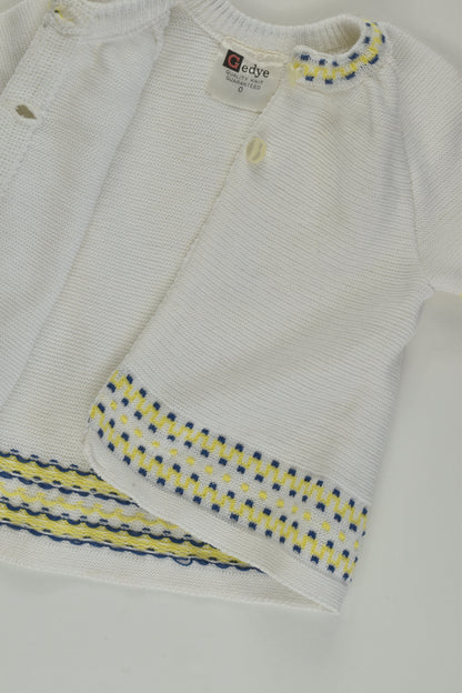 Gedye Size 0 Vintage Knit Cardigan