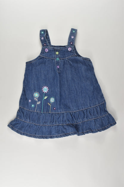 George Size 0 Embroidery Denim Dress