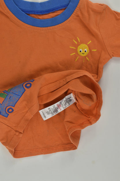 George Size 00 Dinosaur T-shirt