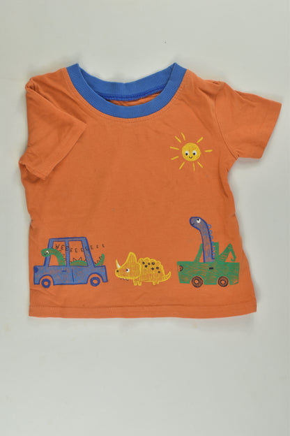 George Size 00 Dinosaur T-shirt