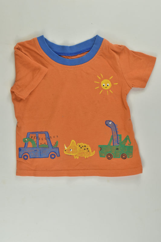 George Size 00 Dinosaur T-shirt