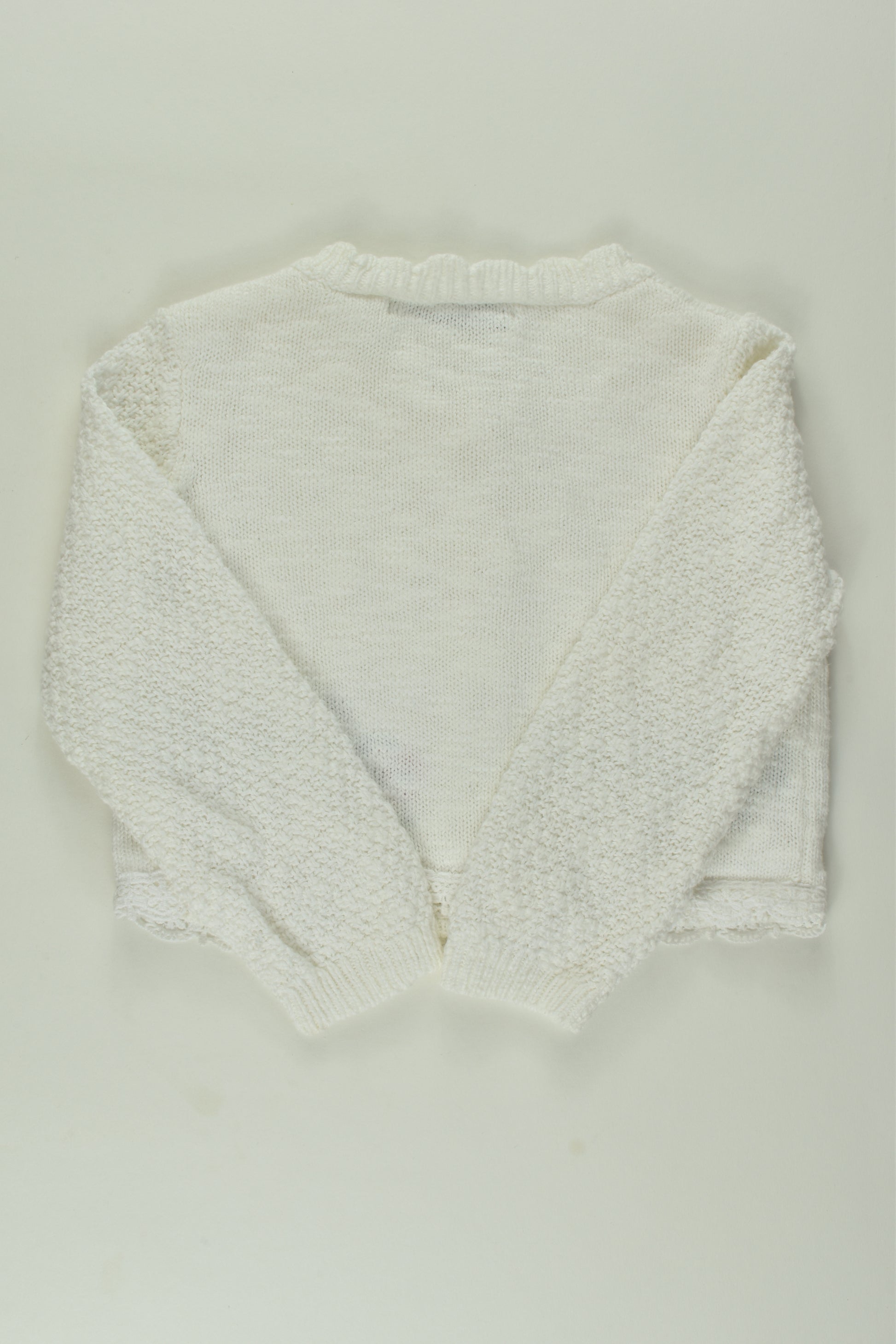 George Size 1-2 Embroidery Cardigan