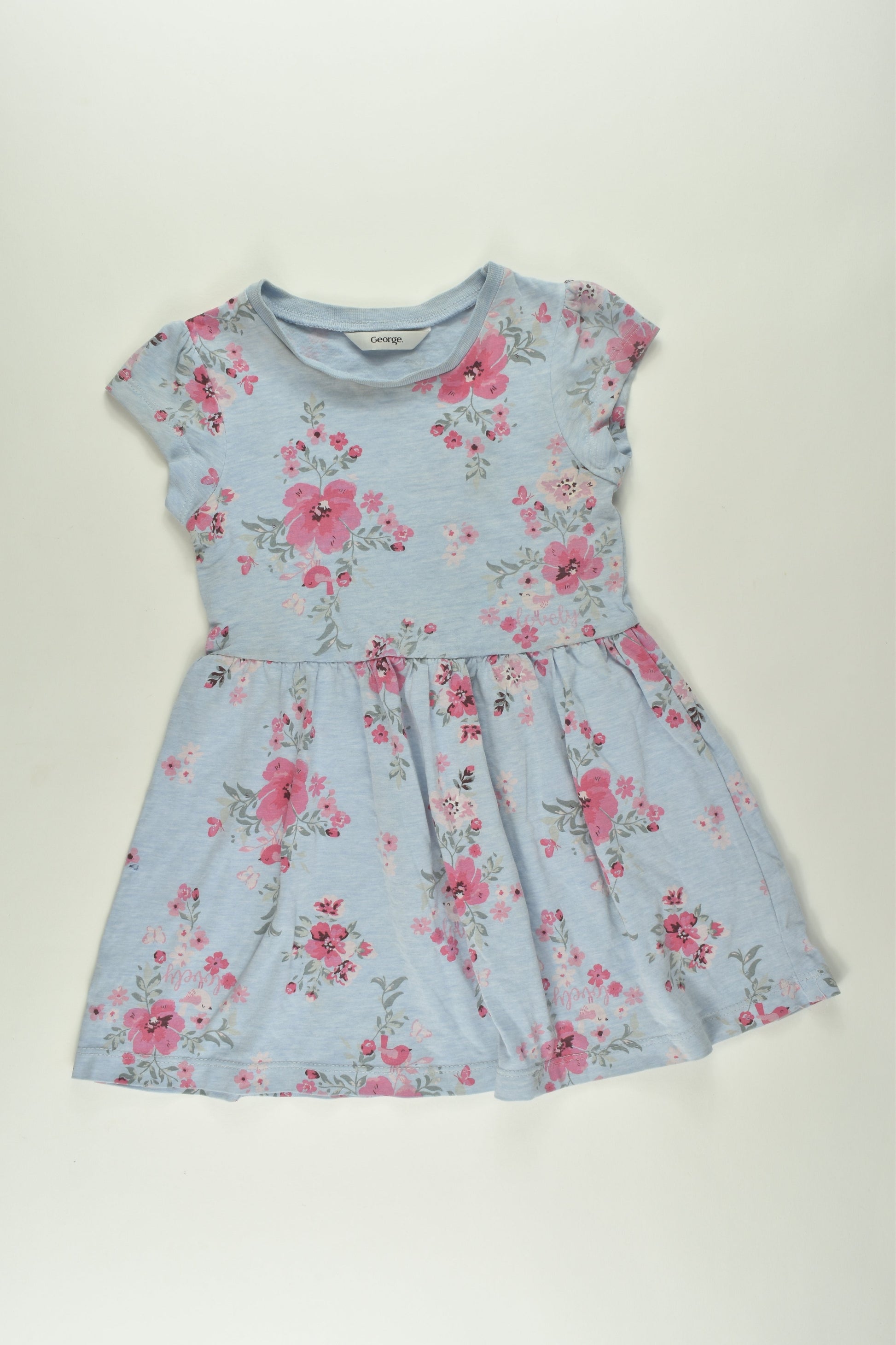 George Size 2-3 Floral Dress