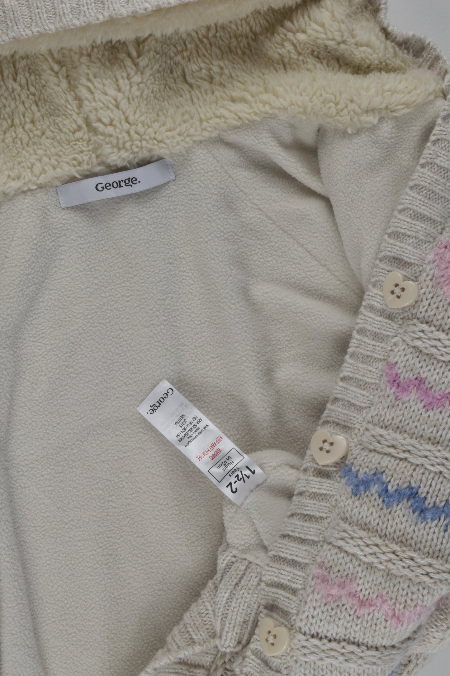 George Size 2 Warm Jumper