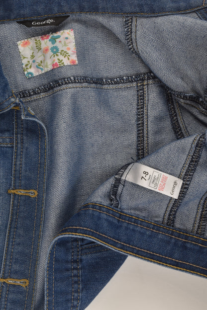 George Size 7-8 Denim Jacket