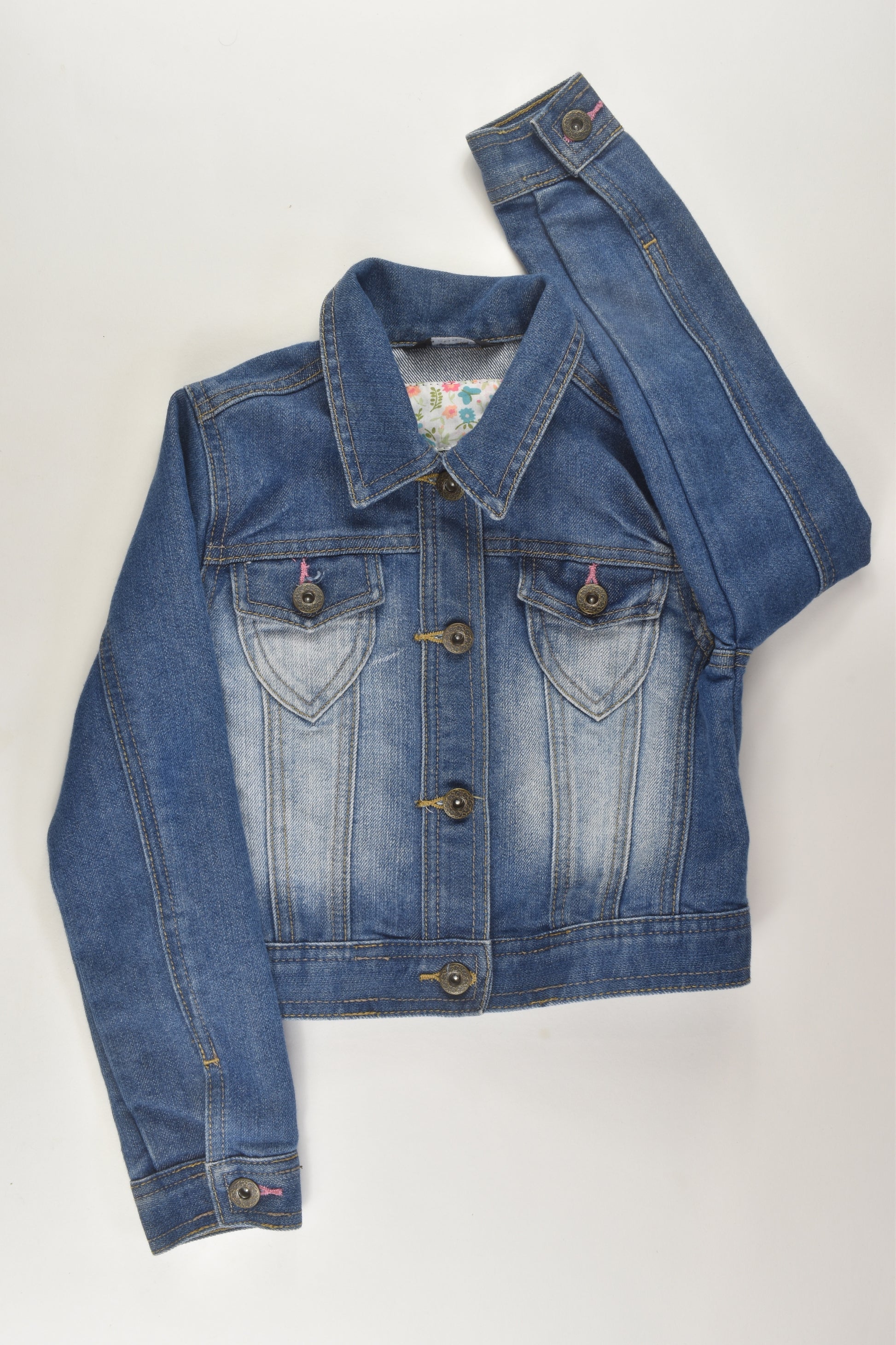 George Size 7-8 Denim Jacket