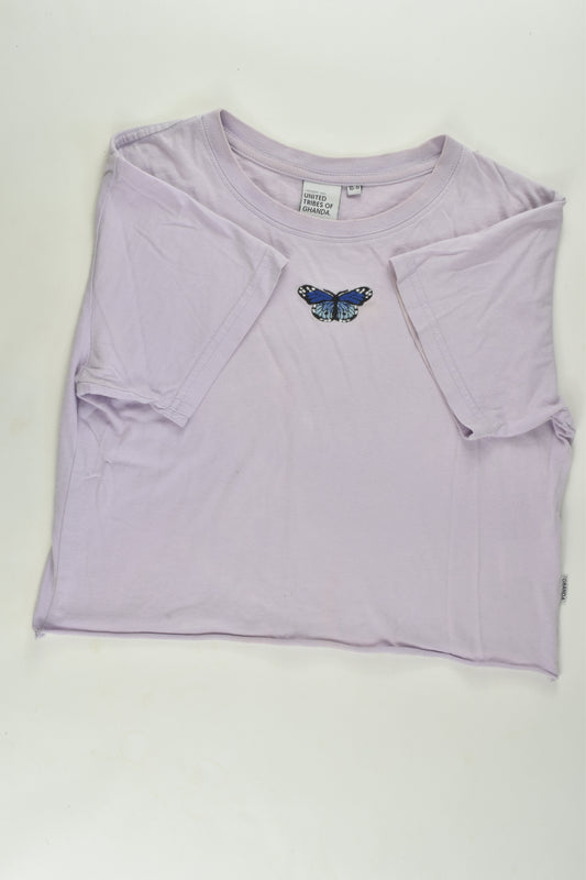 Ghanda Size 10-11 Butterfly T-shirt
