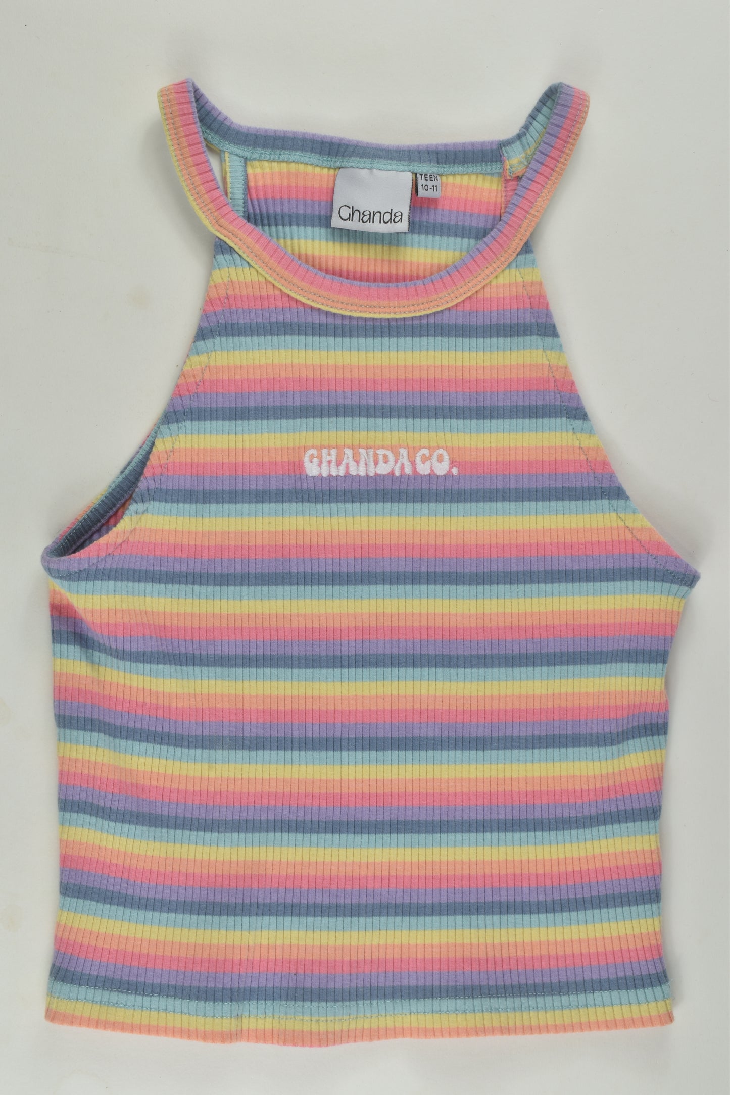 Ghanda Size 10-11 Ribbed Top