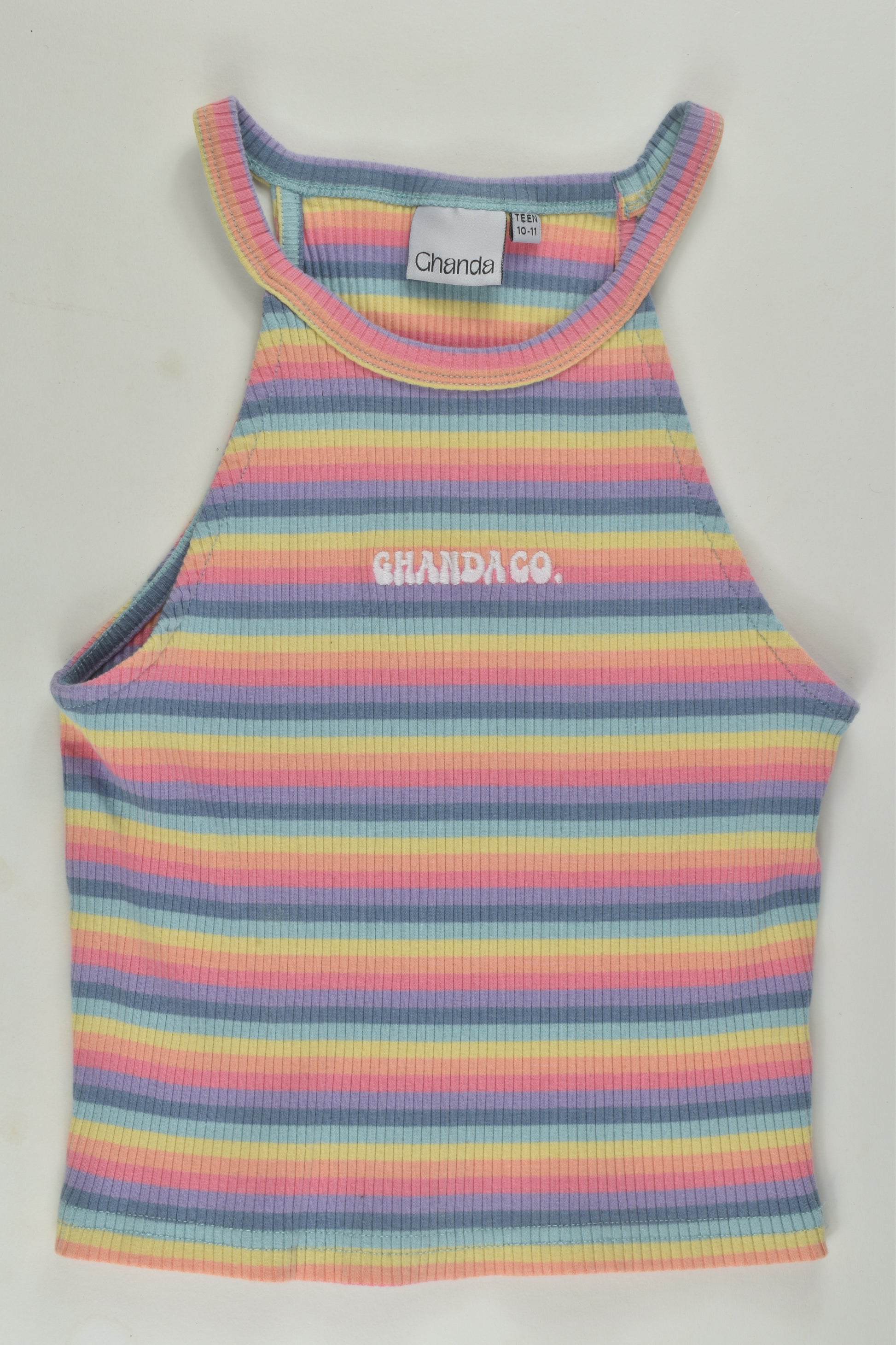 Ghanda Size 10-11 Ribbed Top