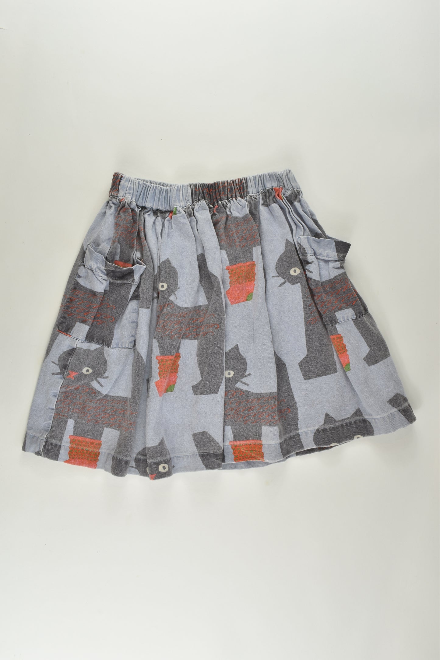 Gorman Playground Size 6-7 Cat Skirt