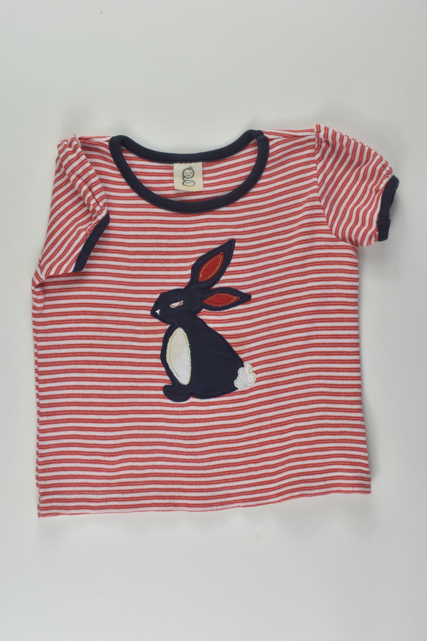 Green Kids Size 1 Rabbit T-shirt