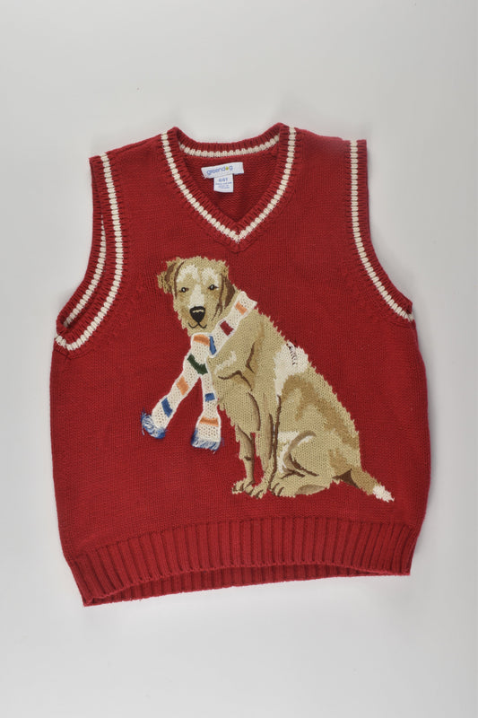 Greendog Size 4 Dog Knit Vest