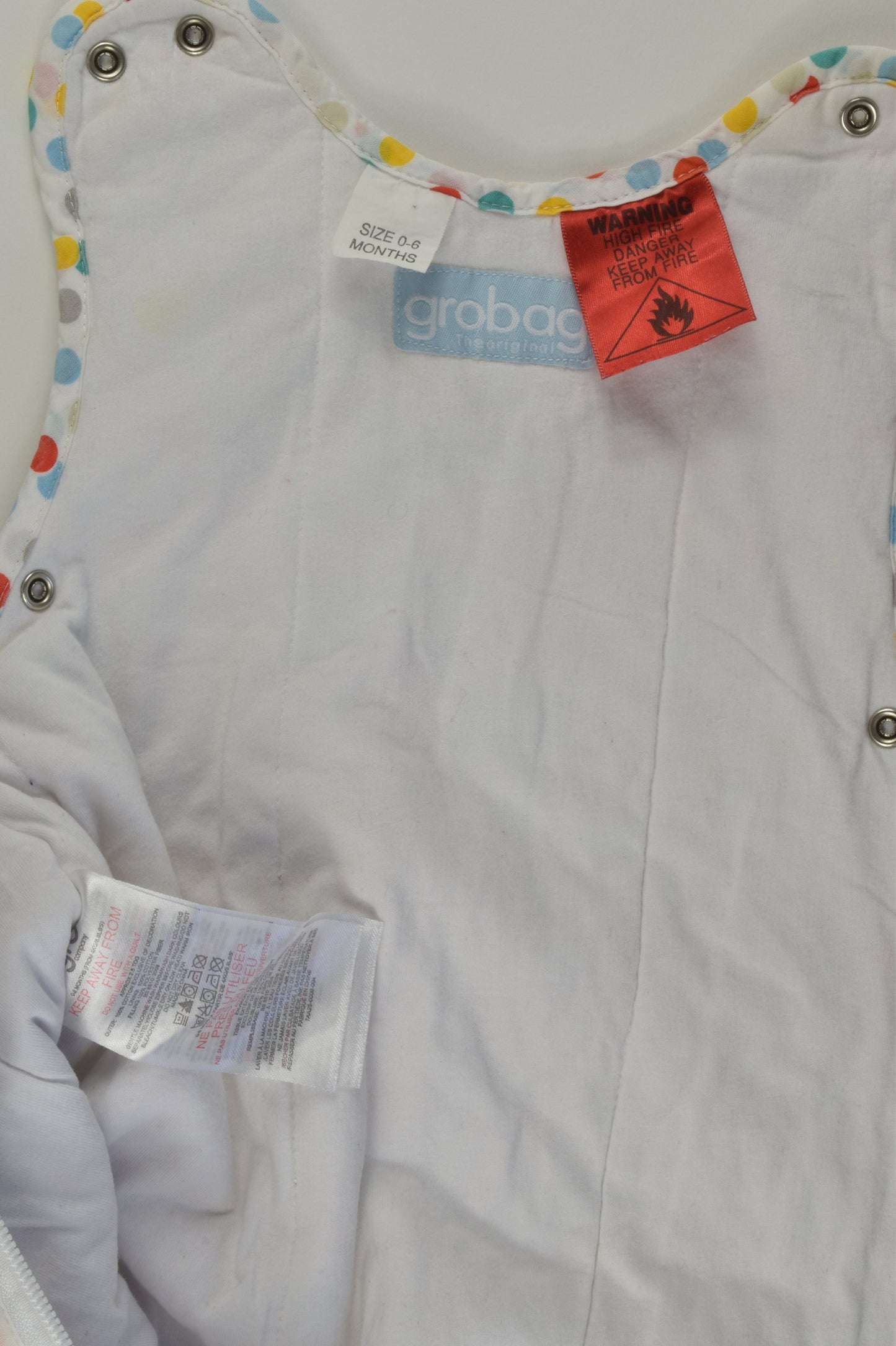 Grobag Size 0-6 months 2.5 Tog Sleeping Bag