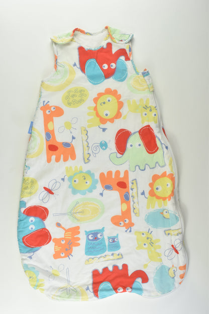 Grobag Size 0-6 months Tog 2.5 Colourful Animals Sleeping Bag