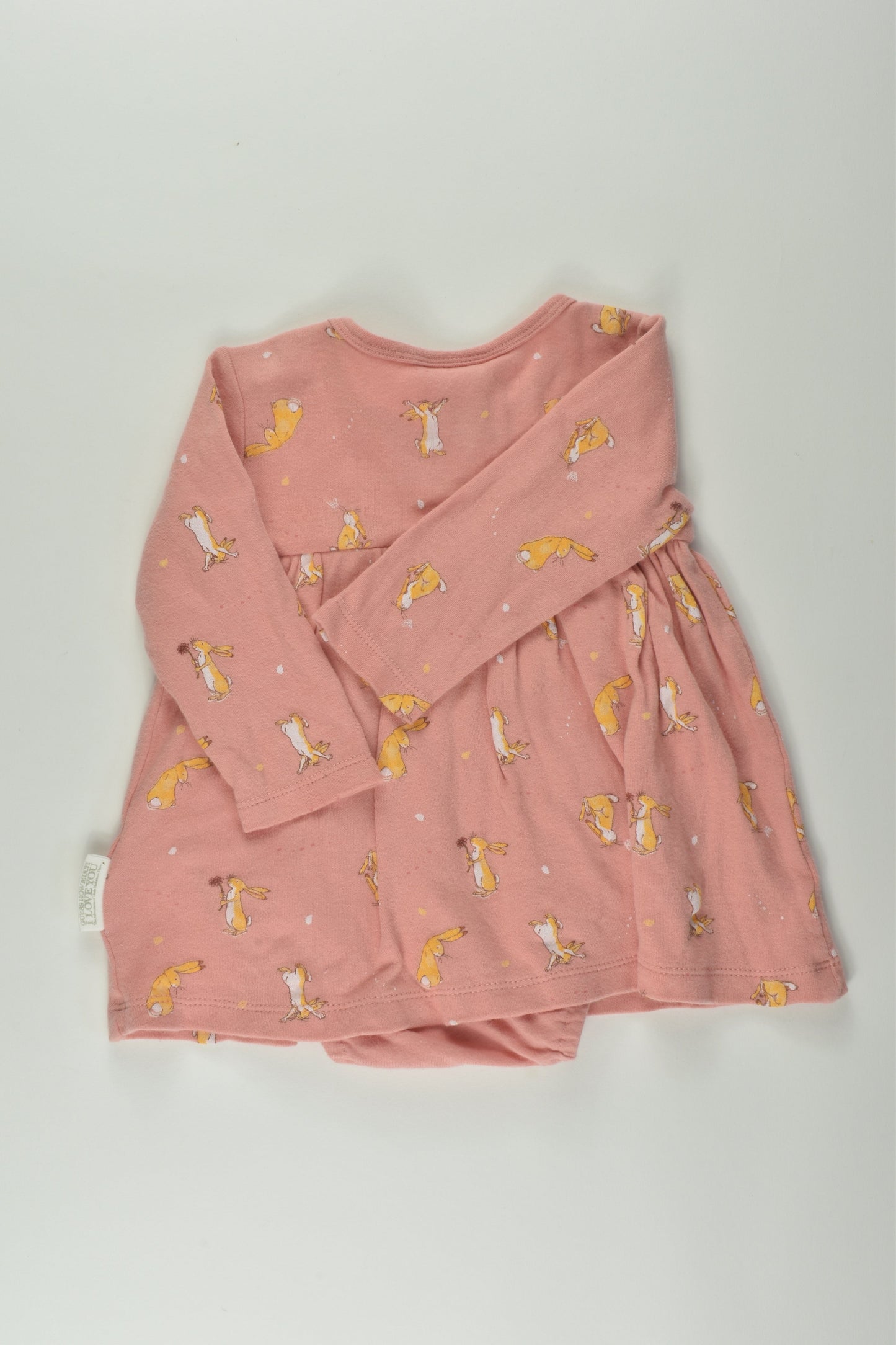 Guess How Much I Love You Size 0 Dress with Bodysuit Underneath