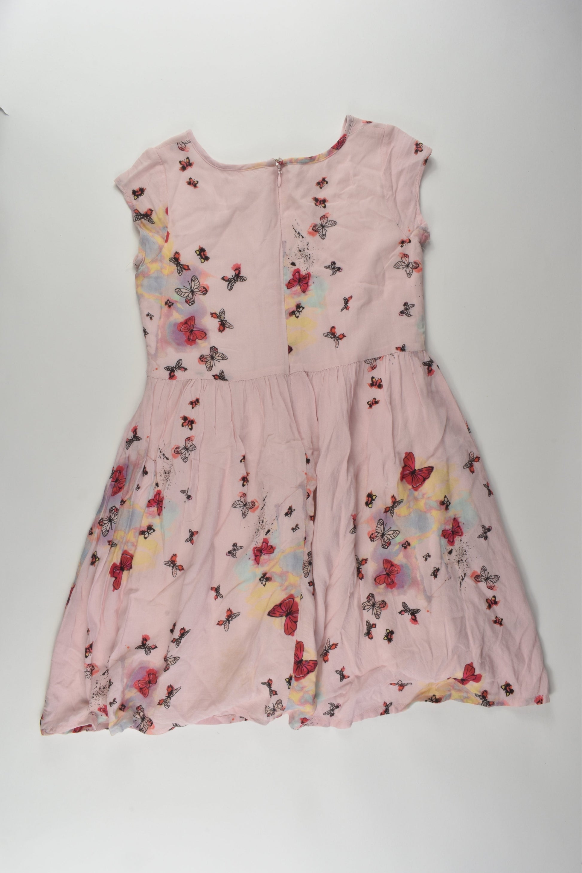 Gum Size 8 Lined Butterflies Dress