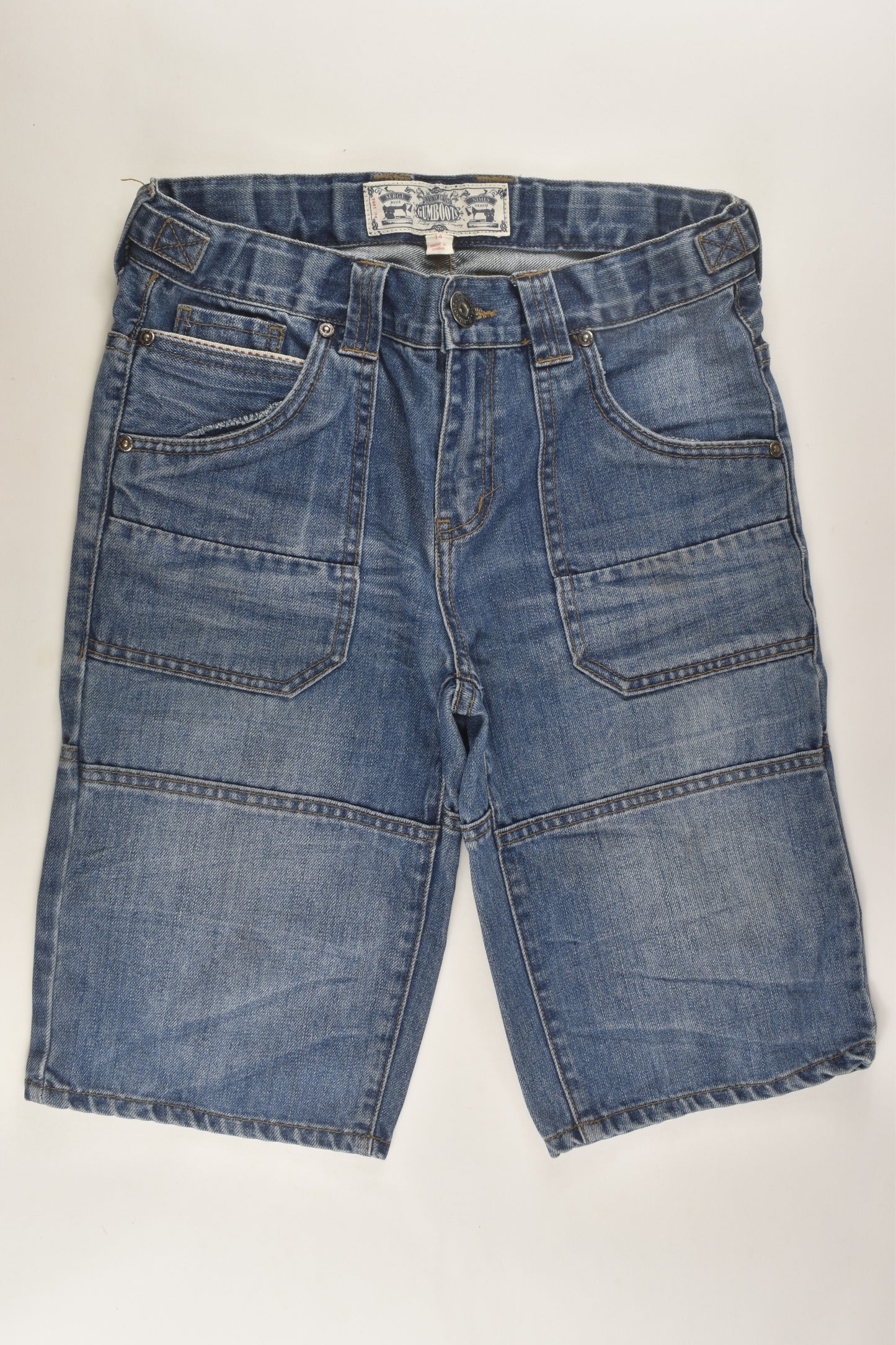Gumboots Size 14 Denim Shorts