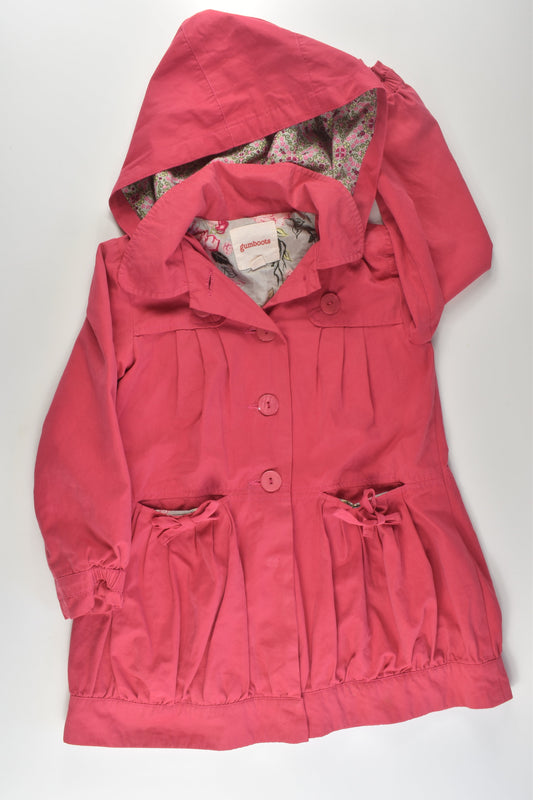 Gumboots Size 3-4 Floral Lining Jacket