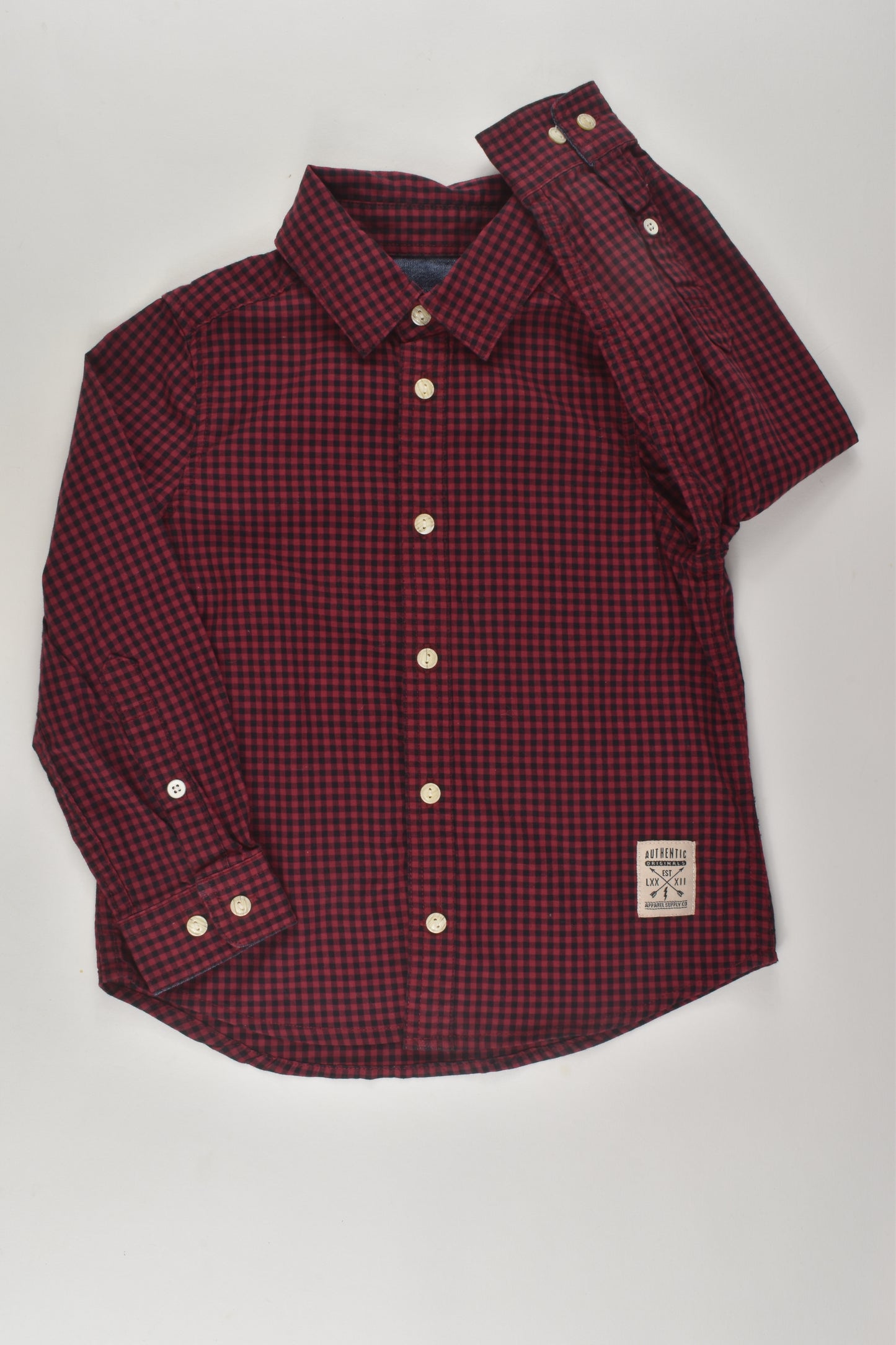 Gumboots Size 4 Button-up Shirt