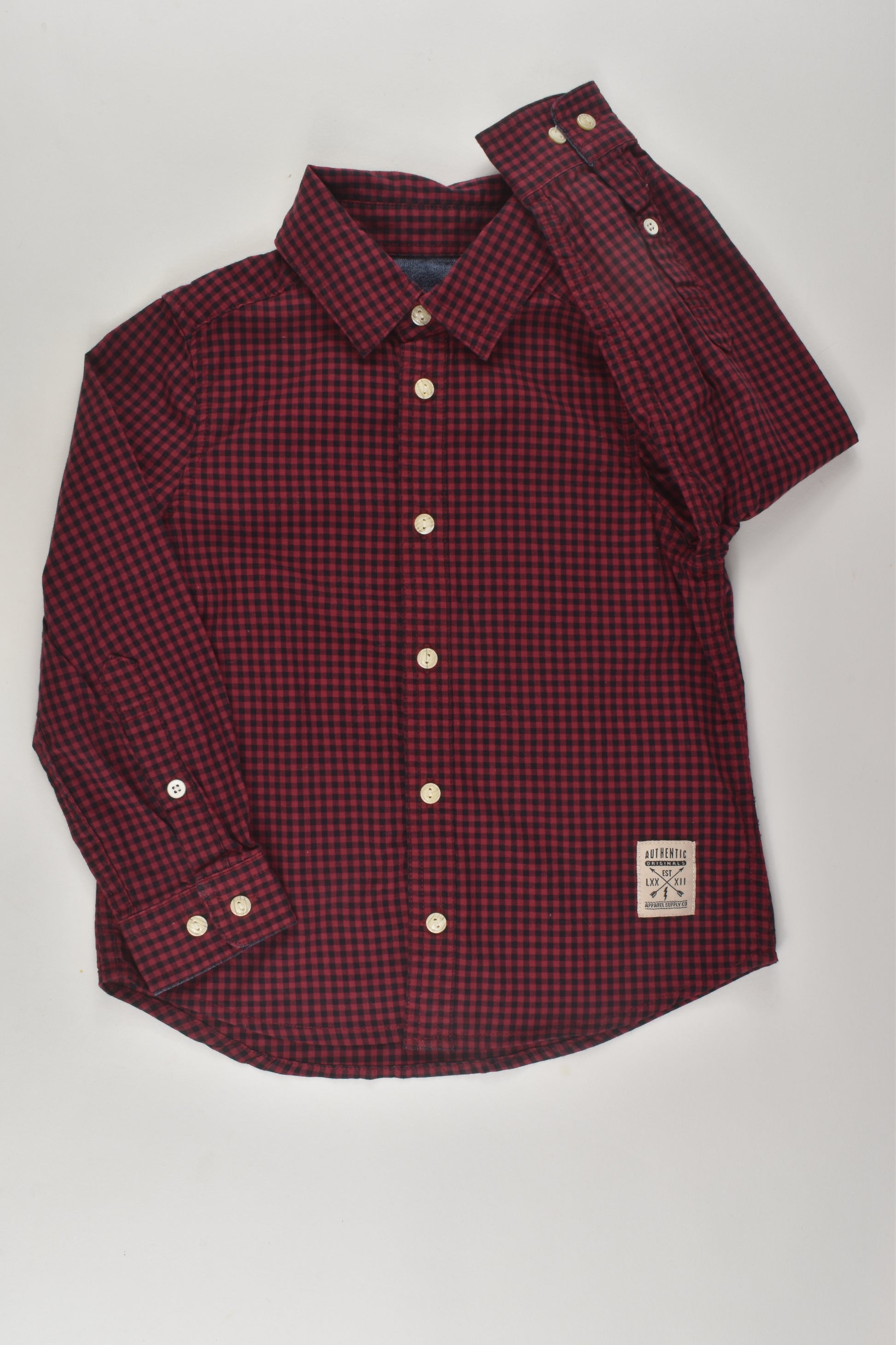 Gumboots Size 4 Button-up Shirt