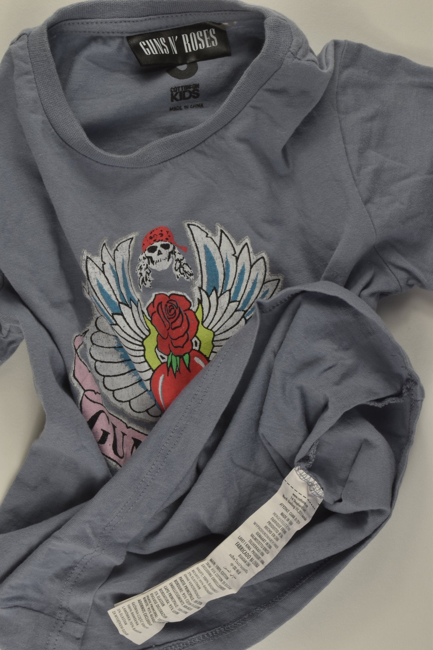 Guns N' Roses Size 3 T-shirt