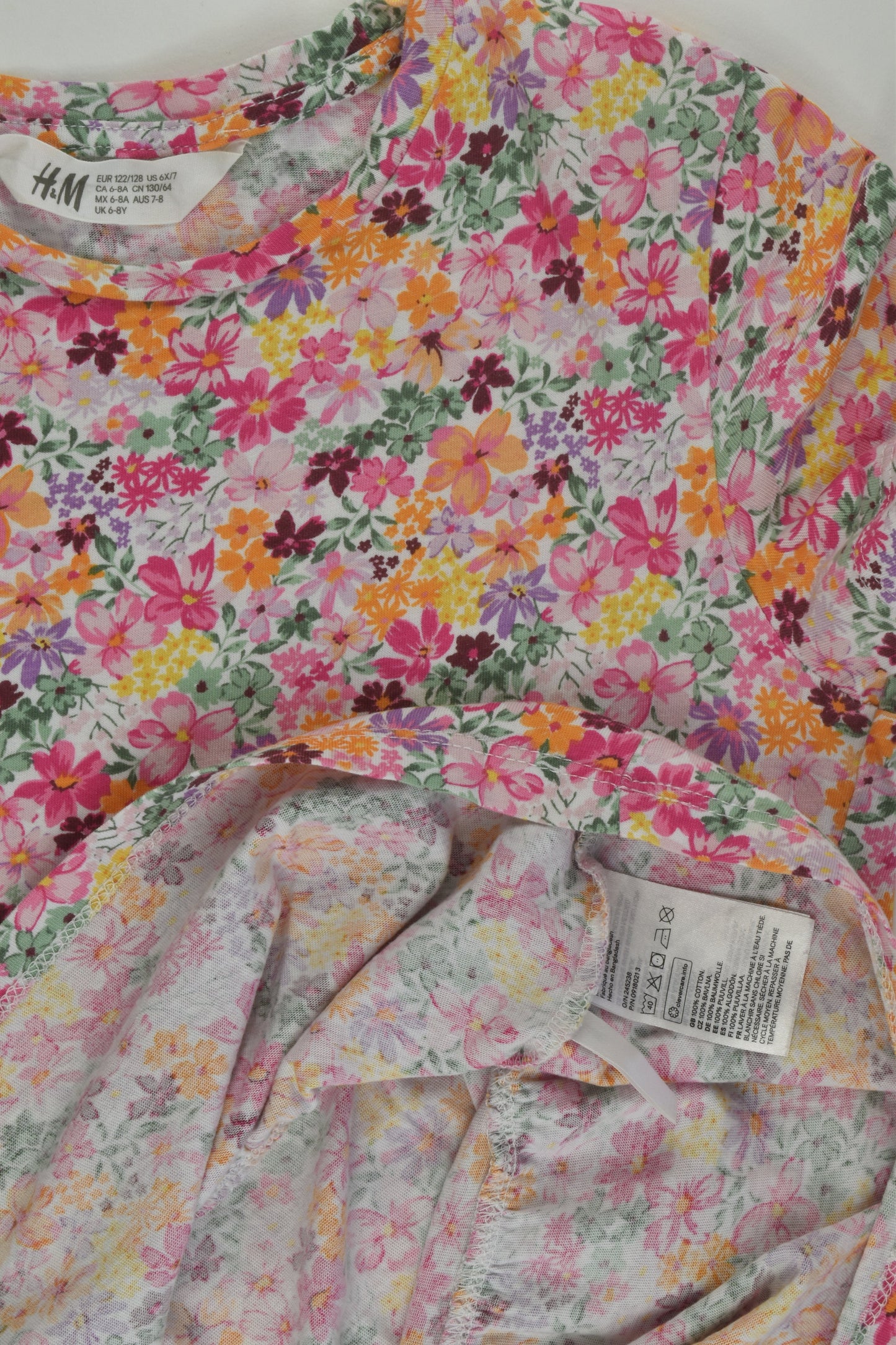 H&M Siz 7-8 Floral Dress