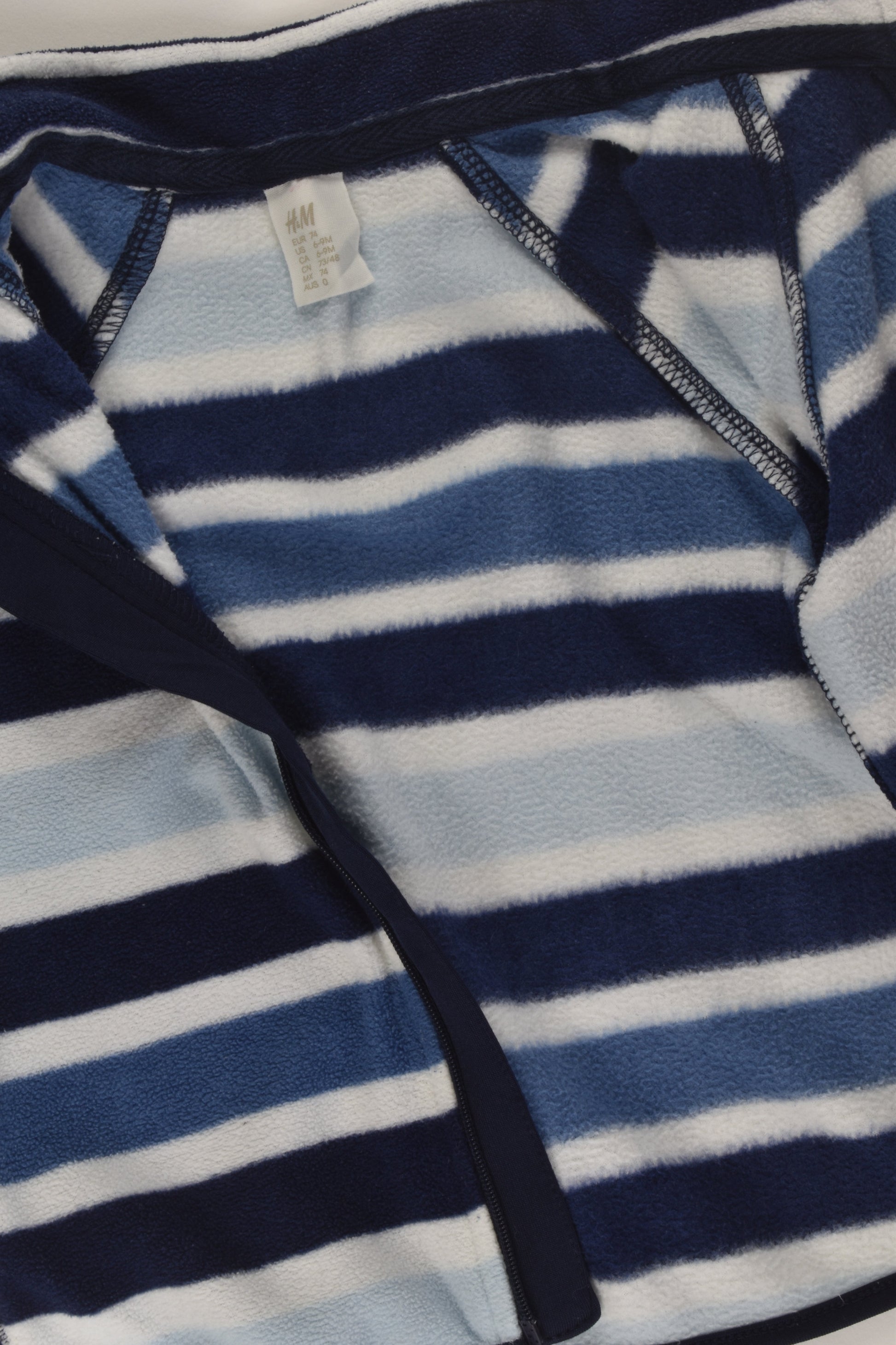 H&M Size 0 Fleece Zip Jumper