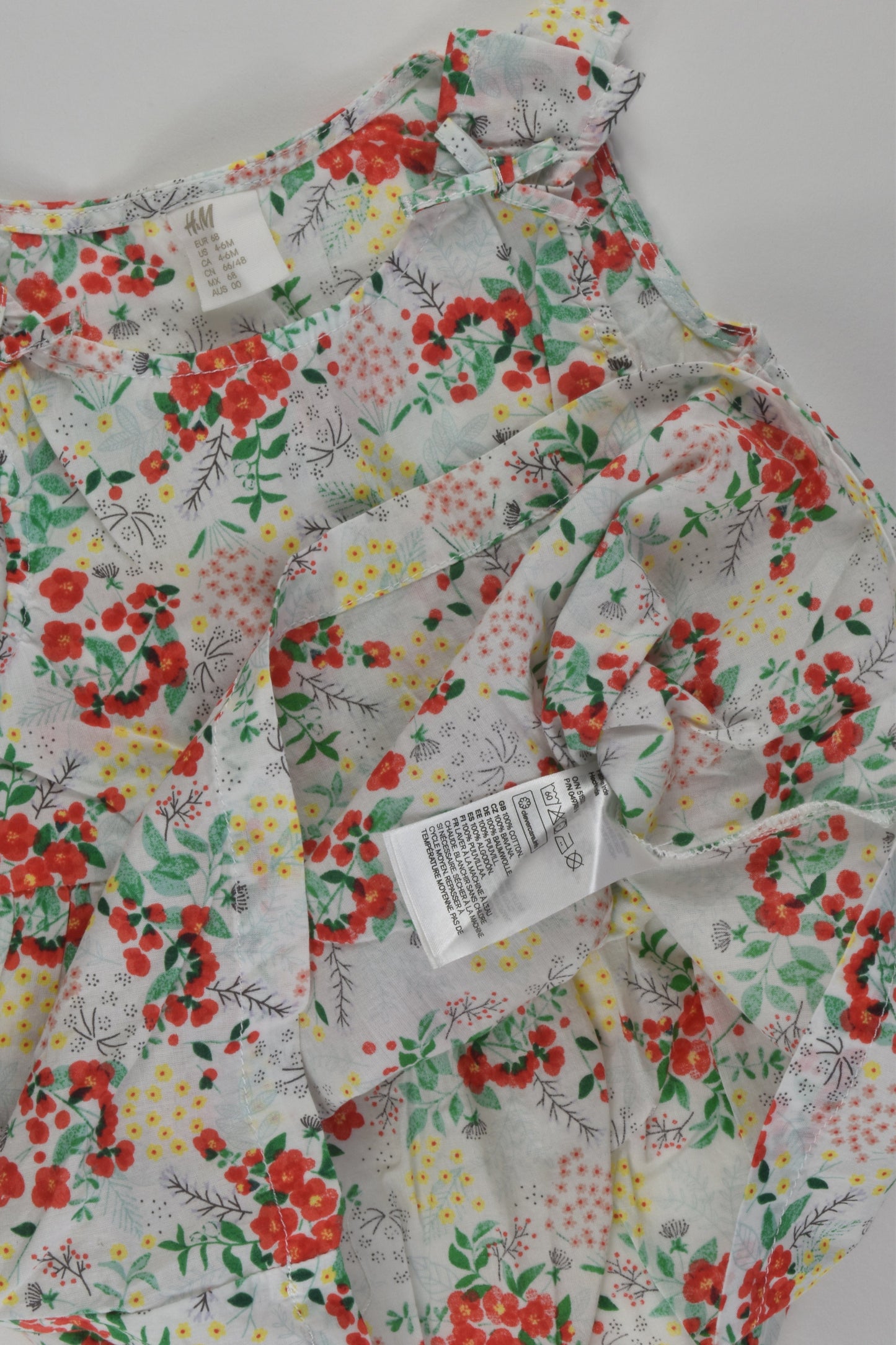 H&M Size 00 Floral Dress
