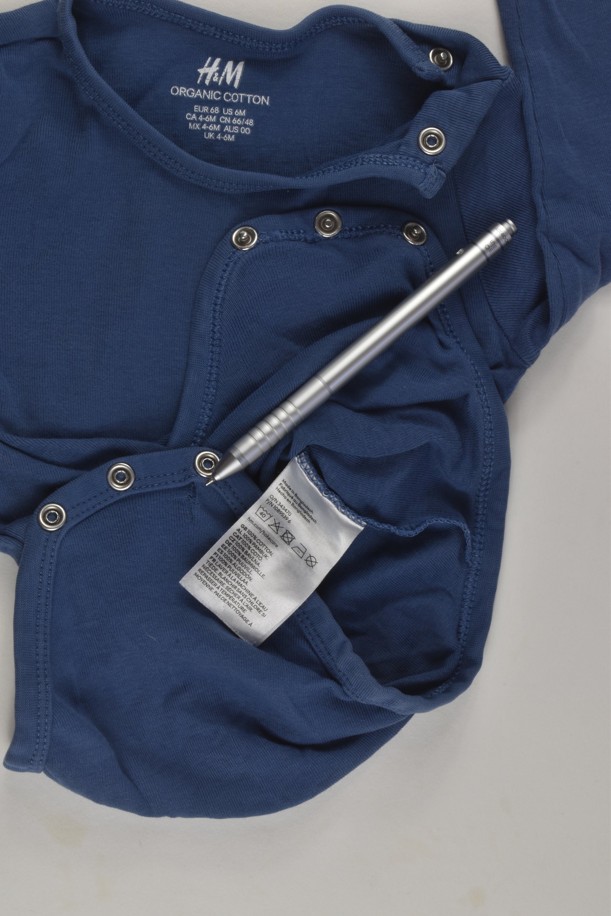 H&M Size 00 Organic Bodysuit