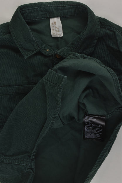 H&M Size 1 Cord Button-up Shirt