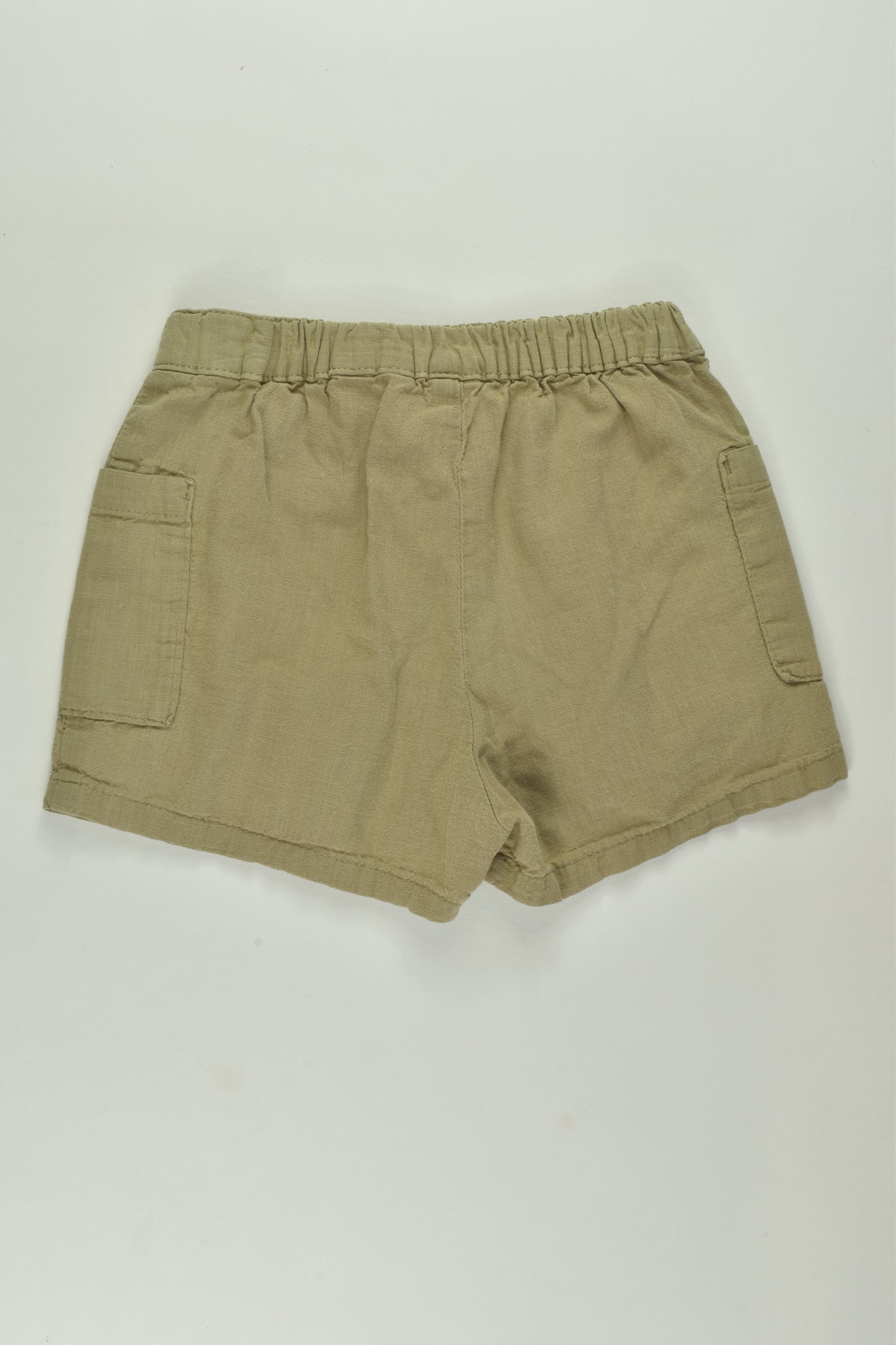 H&M Size 1 Linen Blend Shorts