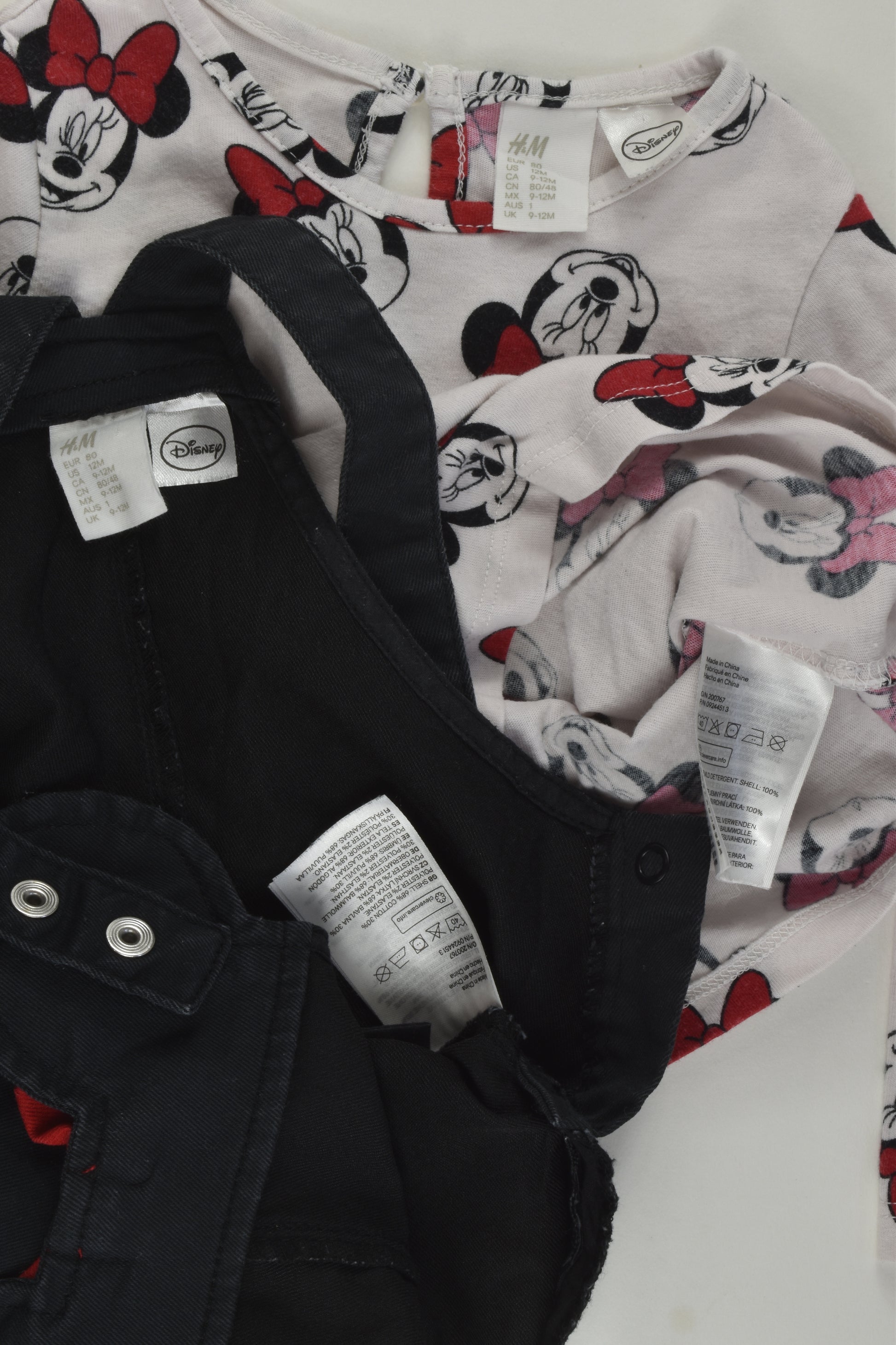 H&M Size 1 Minnie Mouse Outfit