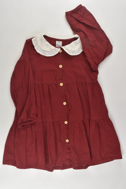 H&M Size 2 Lace Collar Dress