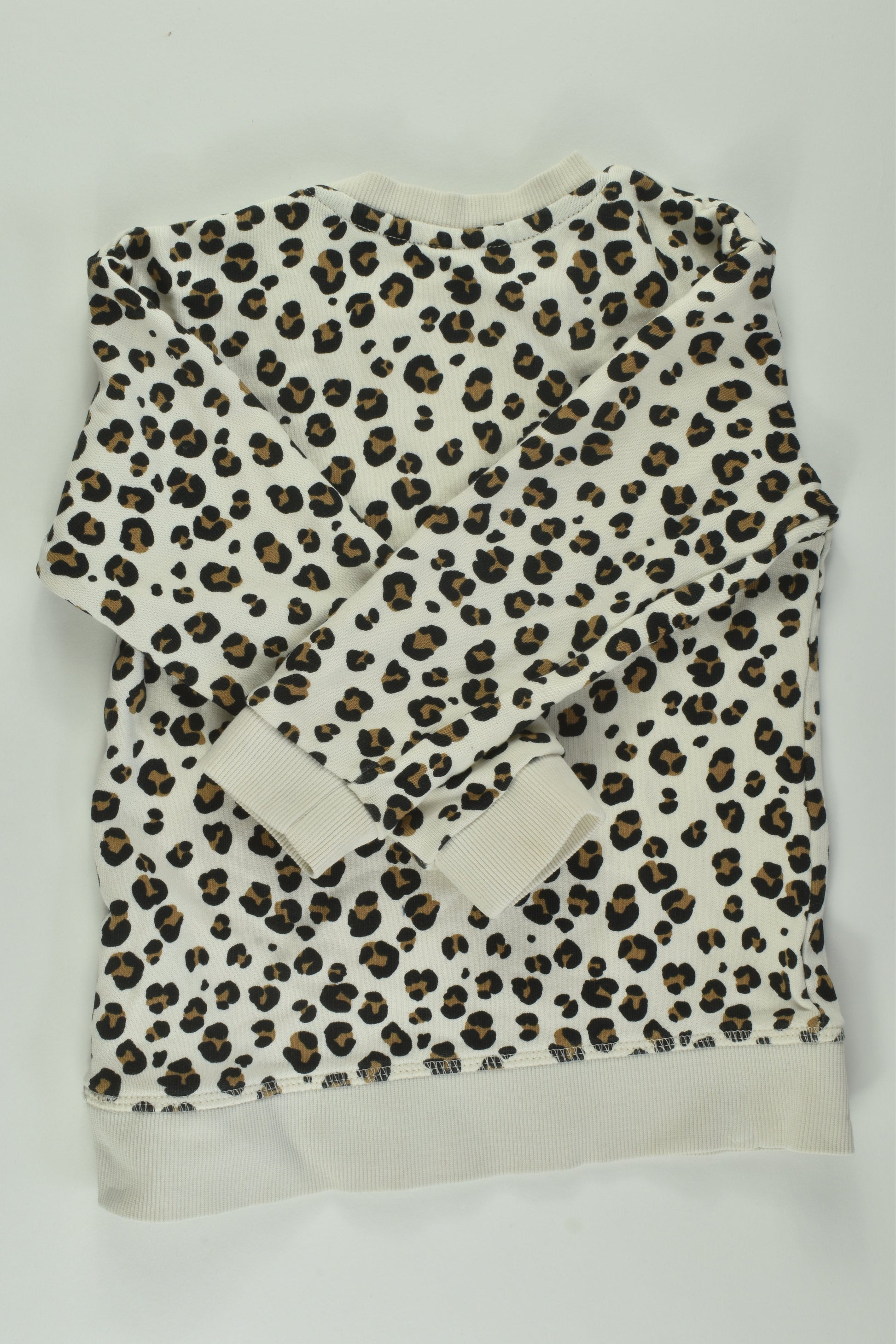 H&M Size 2 Leopard Print Sweater