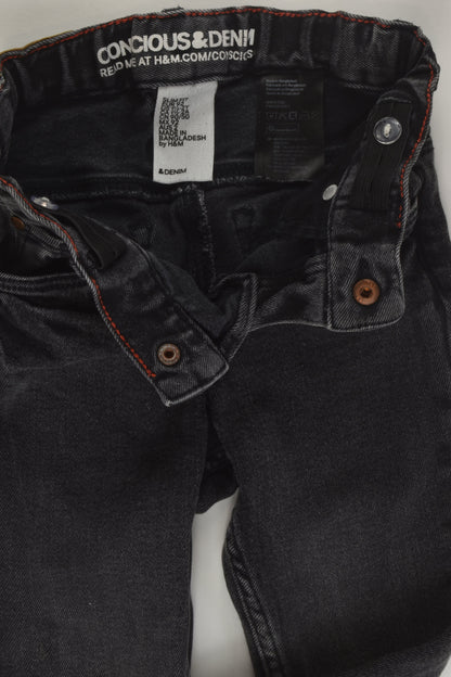 H&M Size 2 Slim Fit Denim Pants