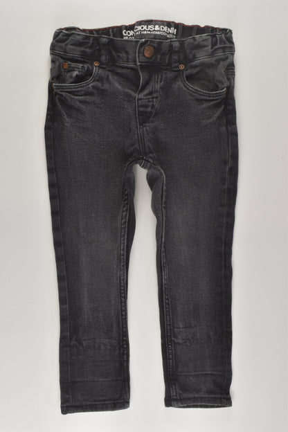 H&M Size 2 Slim Fit Denim Pants