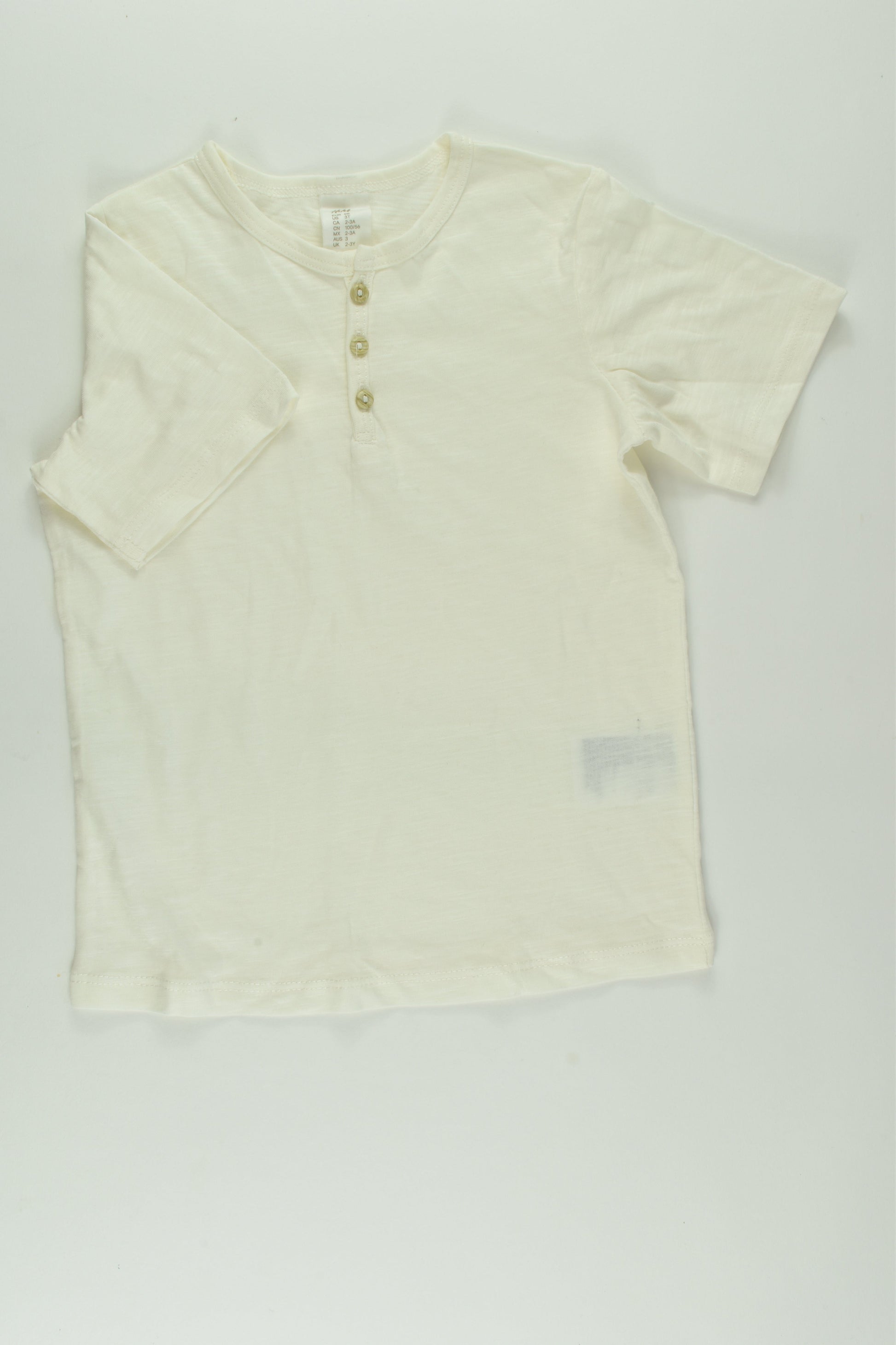 H&M Size 3 Button T-shirt