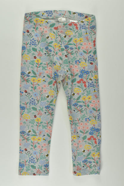 H&M Size 3 Plants and Insects Leggigs