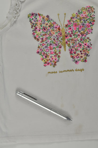 H&M Size 5-6 Butterly T-shirt