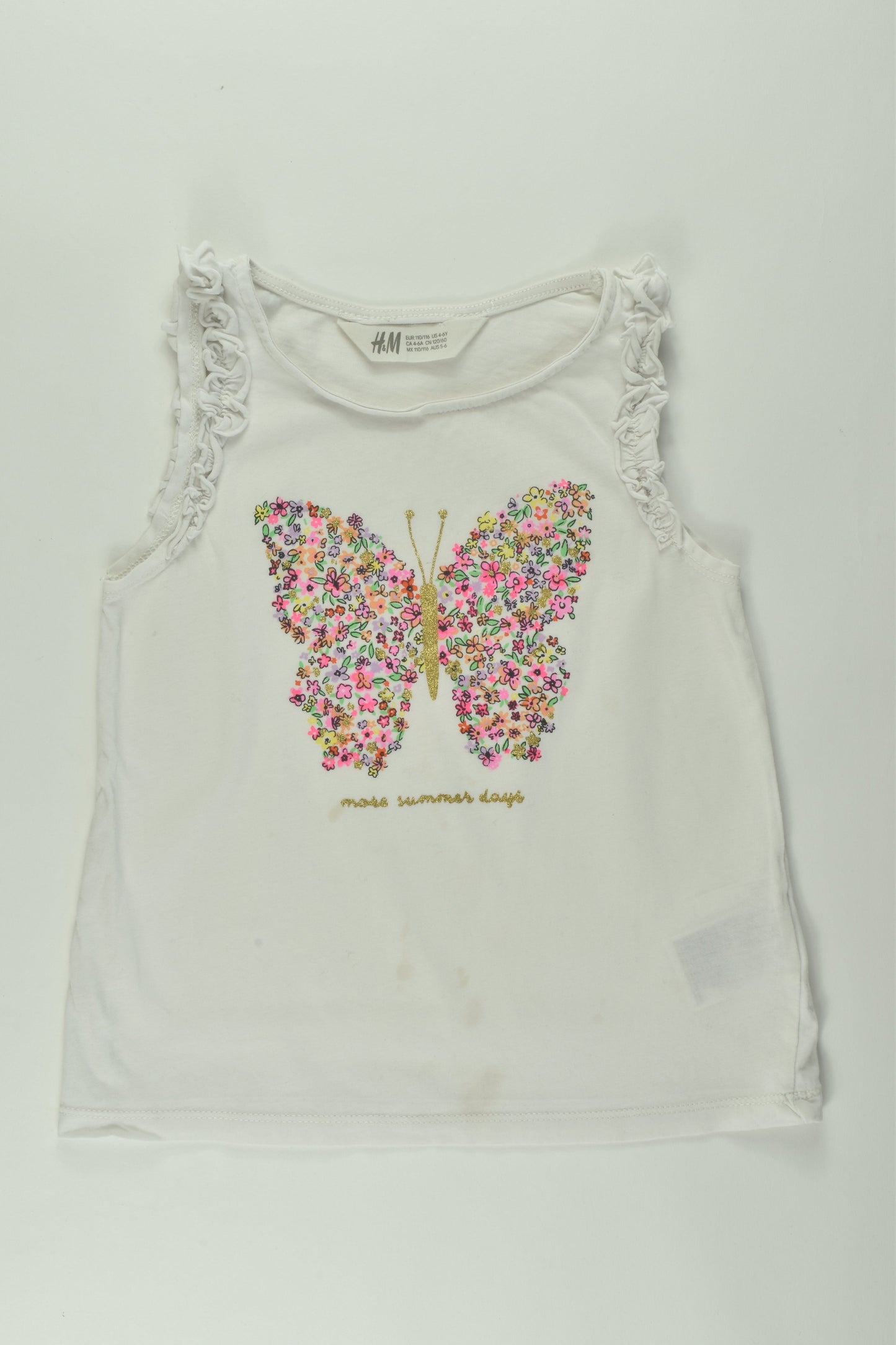H&M Size 5-6 Butterly T-shirt