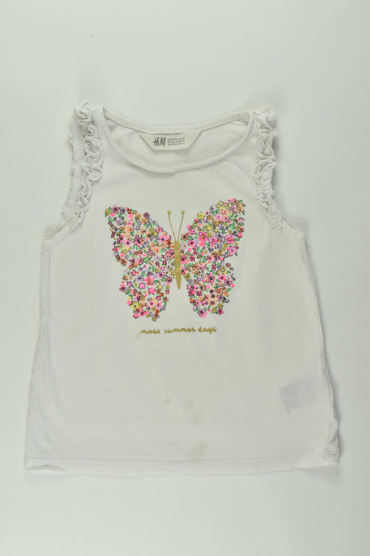 H&M Size 5-6 Butterly T-shirt