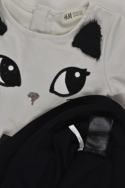 H&M Size 5-6 Cat Dress